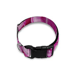 Red Cabbage Print Dog Collar