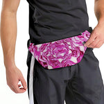 Red Cabbage Print Fanny Pack