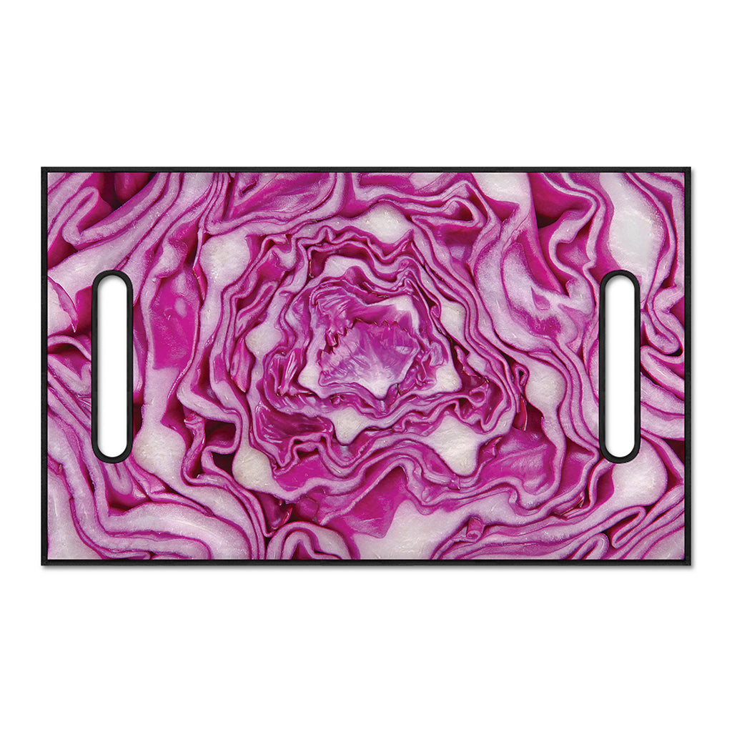 Red Cabbage Print Golf Cart Seat Cover