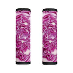 Red Cabbage Print Handle Covers