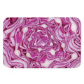 Red Cabbage Print Indoor Door Mat