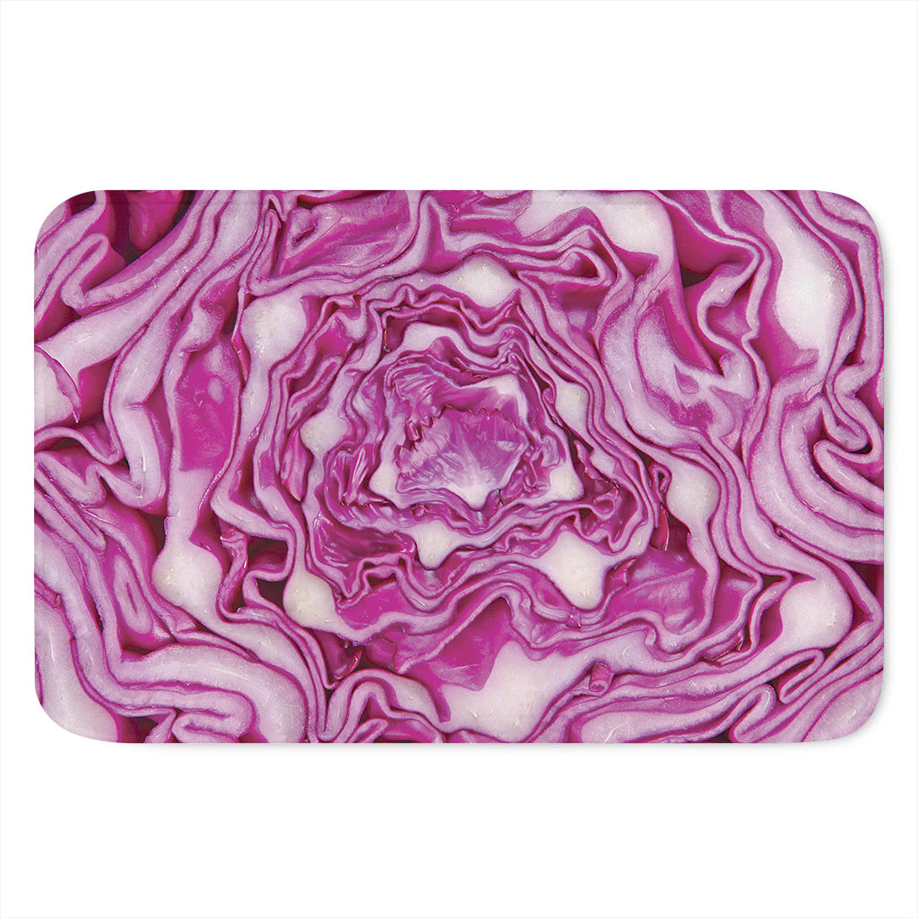 Red Cabbage Print Indoor Door Mat