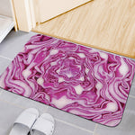 Red Cabbage Print Indoor Door Mat