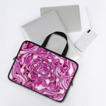 Red Cabbage Print Laptop Sleeve With Handle