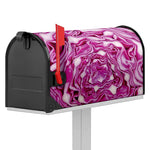 Red Cabbage Print Mailbox Cover