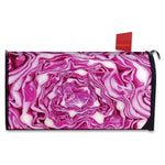 Red Cabbage Print Mailbox Cover