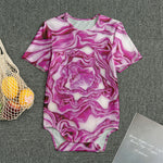 Red Cabbage Print Men's Bodysuit