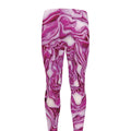 Red Cabbage Print Men's Leggings