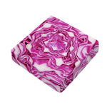 Red Cabbage Print Outdoor Seat Cushion Cover
