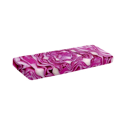 Red Cabbage Print Piano Keyboard Cover