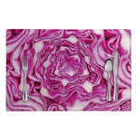 Red Cabbage Print Placemat