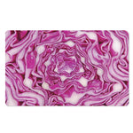 Red Cabbage Print Polyester Doormat