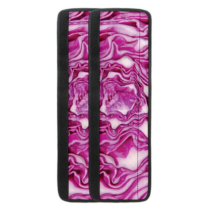 Red Cabbage Print Refrigerator Handle Covers