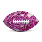 Red Cabbage Print Rugby Ball
