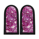 Red Cabbage Print Skillet Handle Cover