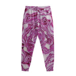 Red Cabbage Print Sweatpants