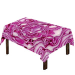 Red Cabbage Print Tablecloth