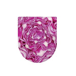 Red Cabbage Print Toilet Lid Cover