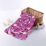 Red Cabbage Print Towel