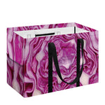 Red Cabbage Print Utility Tote Bag