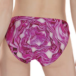 Red Cabbage Print Women's Panties