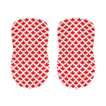 Red Canadian Maple Leaf Pattern Print Bar Stool Covers