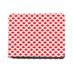 Red Canadian Maple Leaf Pattern Print Bifold Wallet