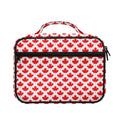 Red Canadian Maple Leaf Pattern Print Briefcase Bible Bag