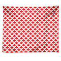 Red Canadian Maple Leaf Pattern Print Tapestry