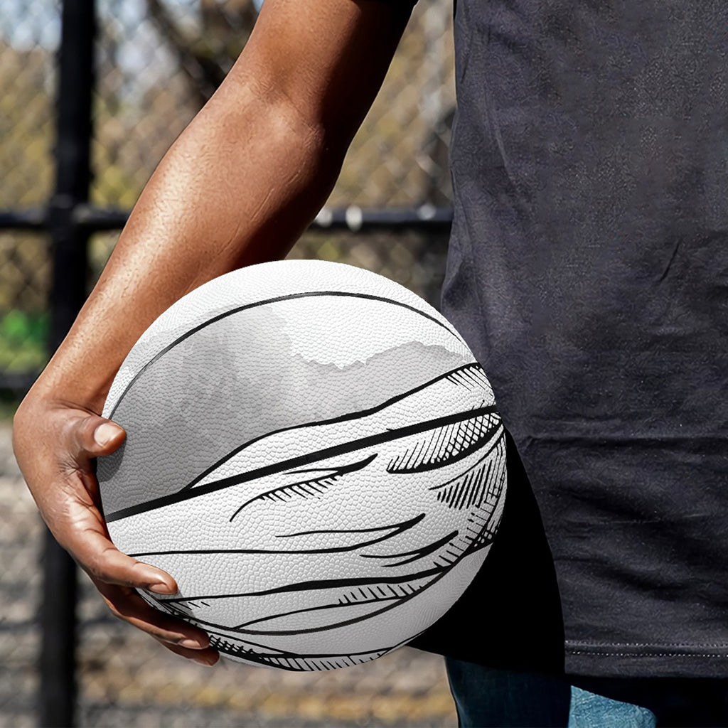 Red Cap Yorkshire Terrier Print Basketball