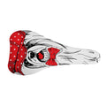 Red Cap Yorkshire Terrier Print Bicycle Seat Cover