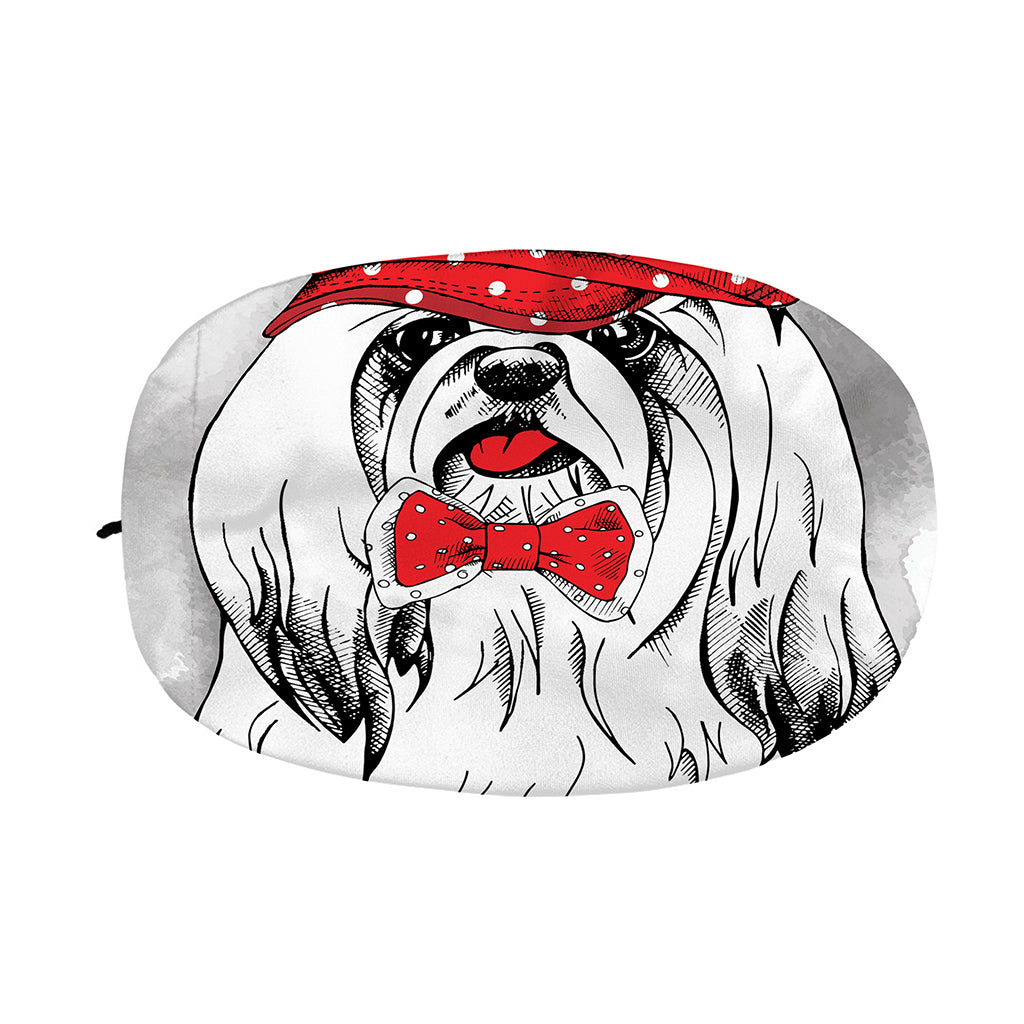 Red Cap Yorkshire Terrier Print Car Side Mirror Covers