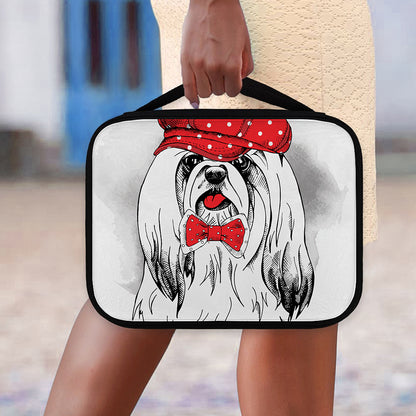 Red Cap Yorkshire Terrier Print Classic Bible Case