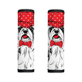 Red Cap Yorkshire Terrier Print Handle Covers
