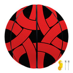 Red Celtic Knot Print Basketball