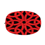 Red Celtic Knot Print Car Side Mirror Covers