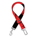 Red Celtic Knot Print Dog Seat Belt