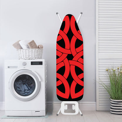 Red Celtic Knot Print Ironing Board Cover