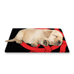 Red Celtic Knot Print Pet Cooling Mat Cover