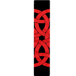 Red Celtic Knot Print Table Runner