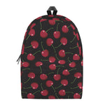 Red Cherry Pattern Print Backpack