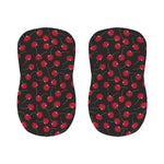 Red Cherry Pattern Print Bar Stool Covers