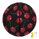 Red Cherry Pattern Print Basketball