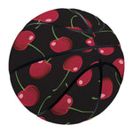 Red Cherry Pattern Print Basketball
