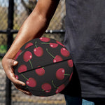 Red Cherry Pattern Print Basketball