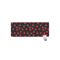 Red Cherry Pattern Print Extended Mouse Pad