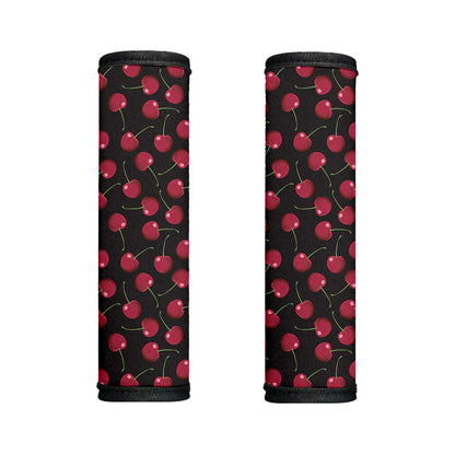Red Cherry Pattern Print Handle Covers