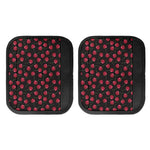 Red Cherry Pattern Print Handle Covers