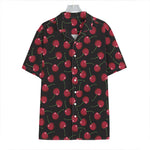 Red Cherry Pattern Print Hawaiian Shirt