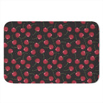 Red Cherry Pattern Print Indoor Door Mat